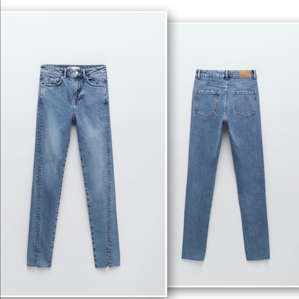 NWT ZARA Skinny full lenght Jeans